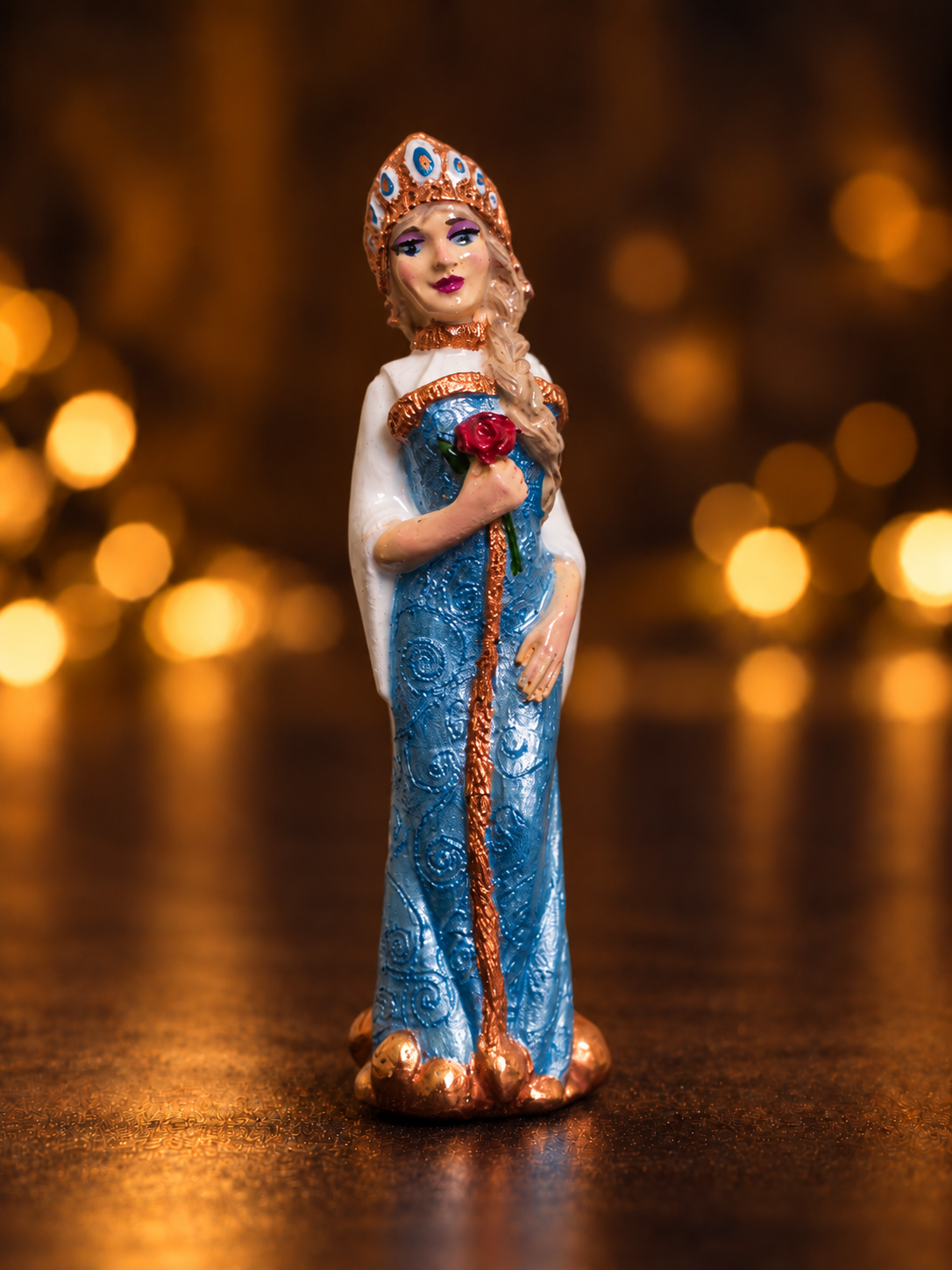 Елочная игрушка «Варвара Краса-длинная коса»